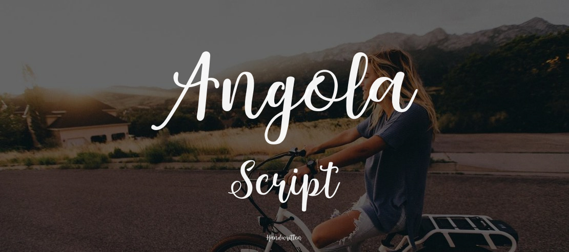 Angola Script Font