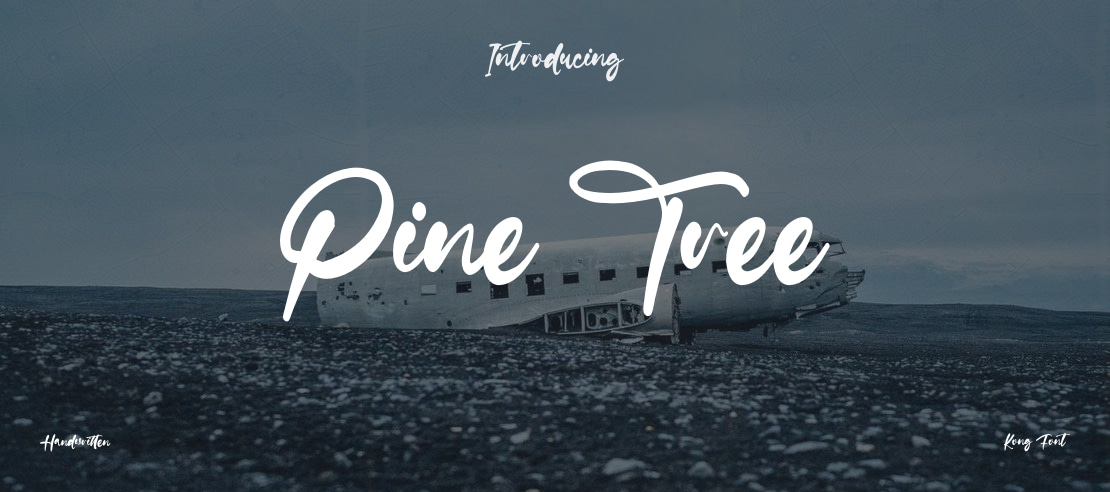 Pine Tree Font