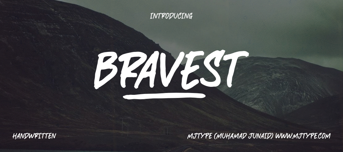 BRAVEST Font