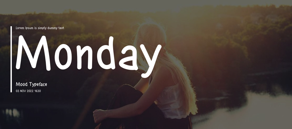 Monday Mood Font