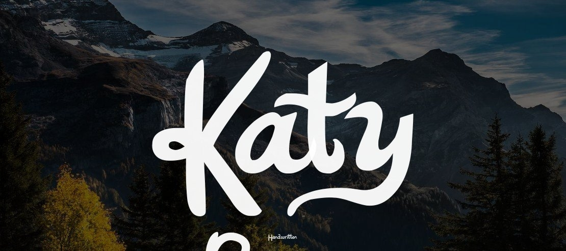 Katy Berry Font