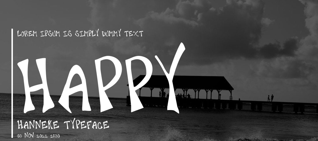 Happy Hanneke Font