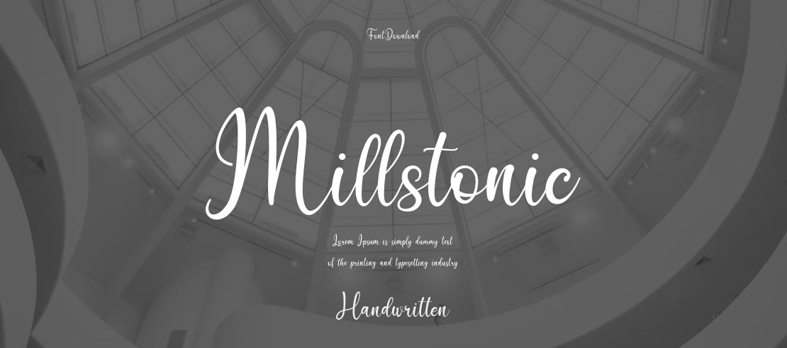 Millstonic Font