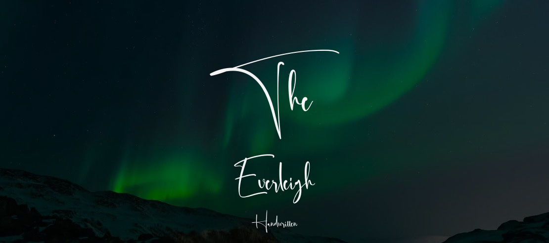 The Everleigh Font