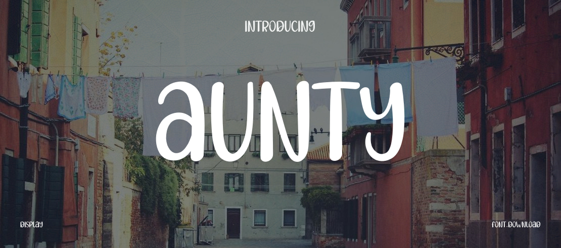 Aunty Font