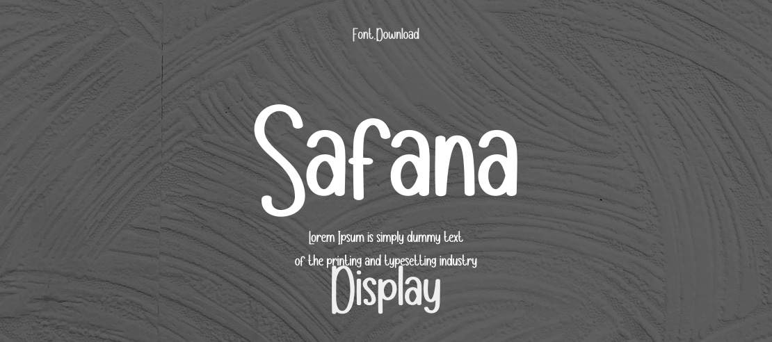 Safana Font