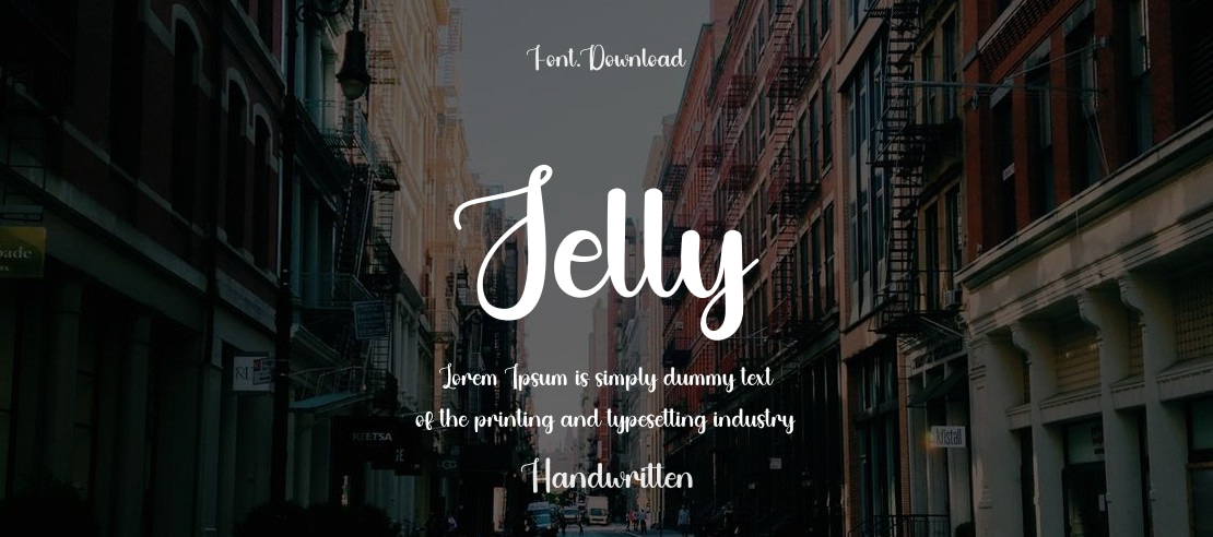 Jelly Font