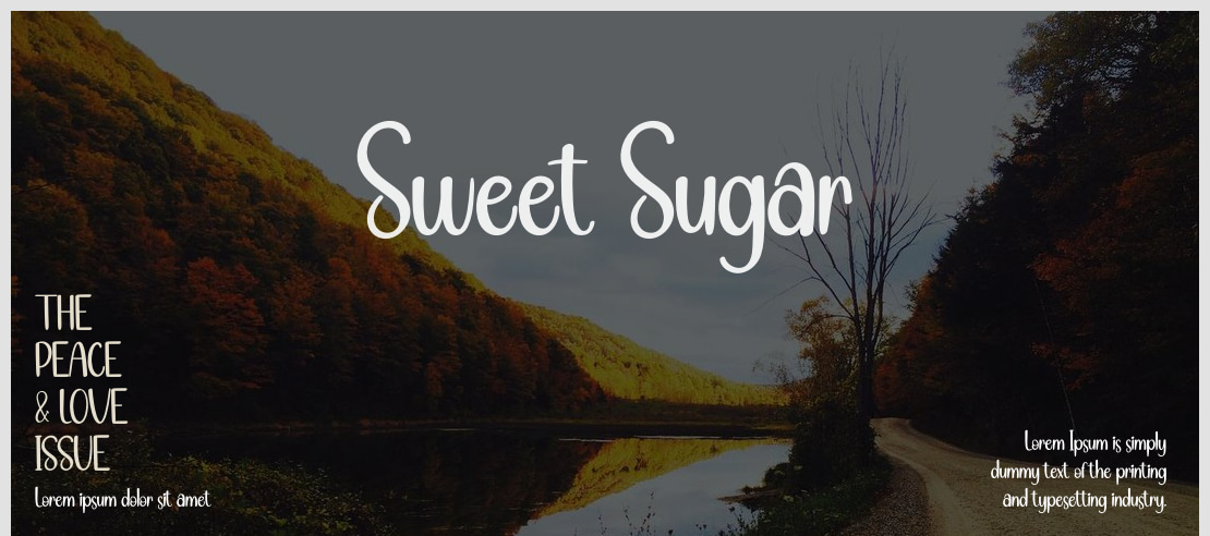 Sweet Sugar Font