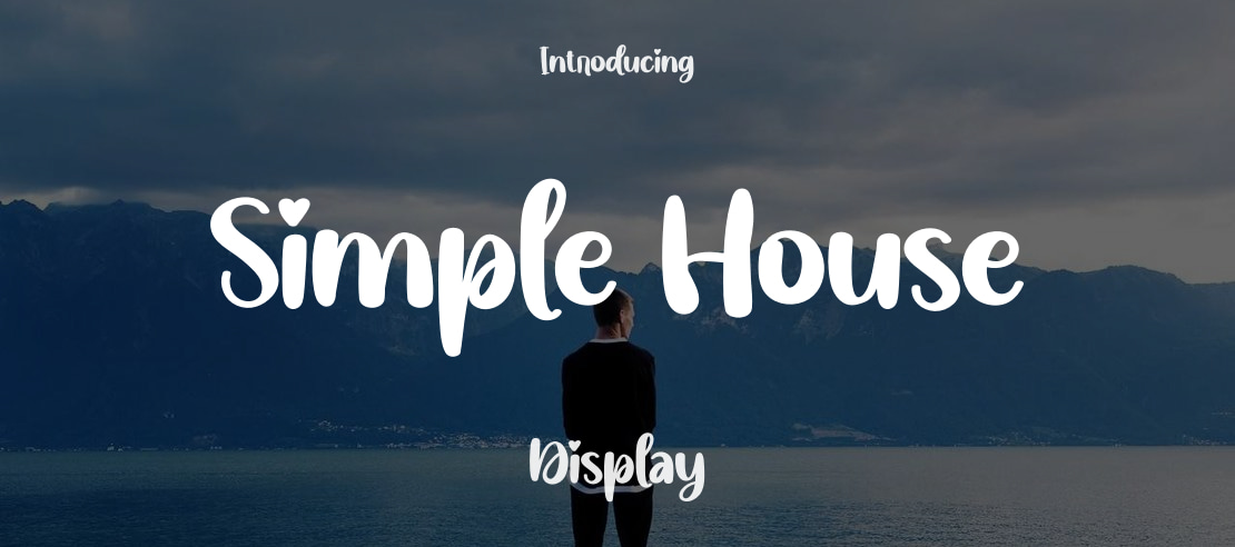 Simple House Font