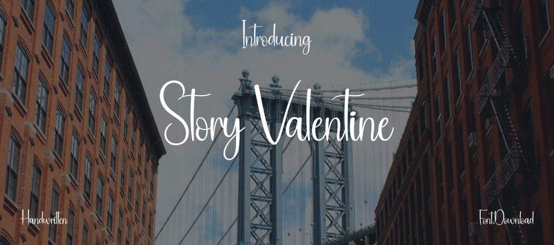 Story Valentine Font
