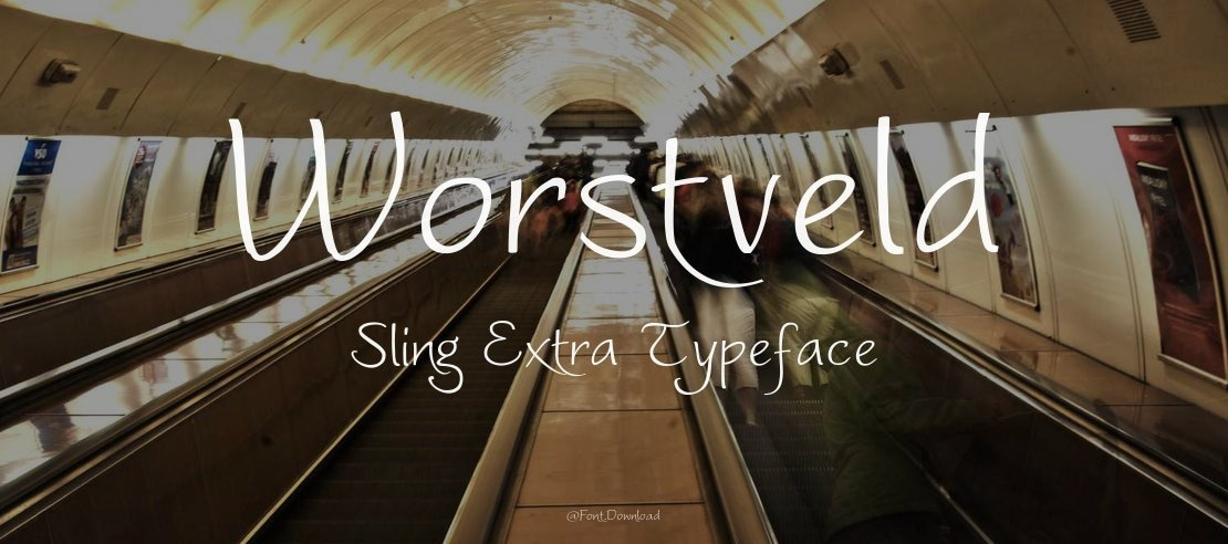 Worstveld Sling Extra Font Family