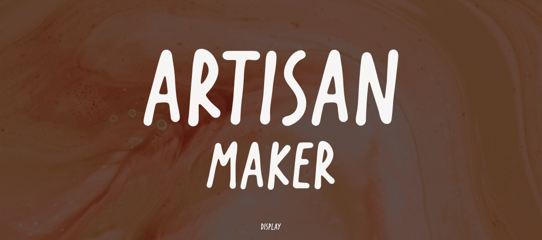 Artisan Maker Font