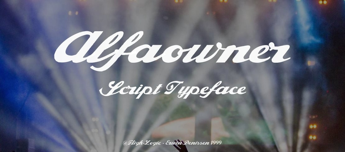 Alfaowner Script Font