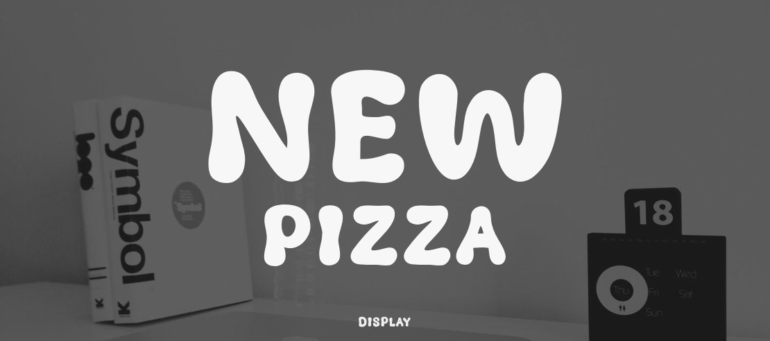 New Pizza Font