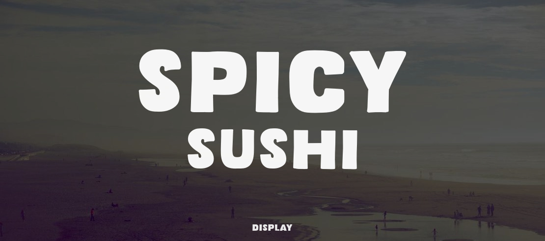 Spicy Sushi Font