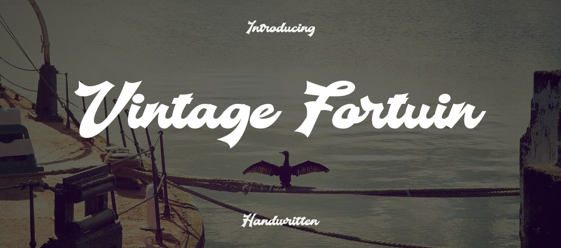 Vintage Fortuin Font