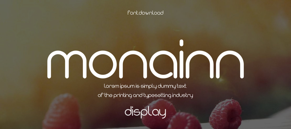 Monainn Font