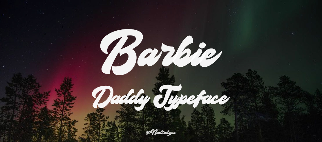 Barbie Daddy Font