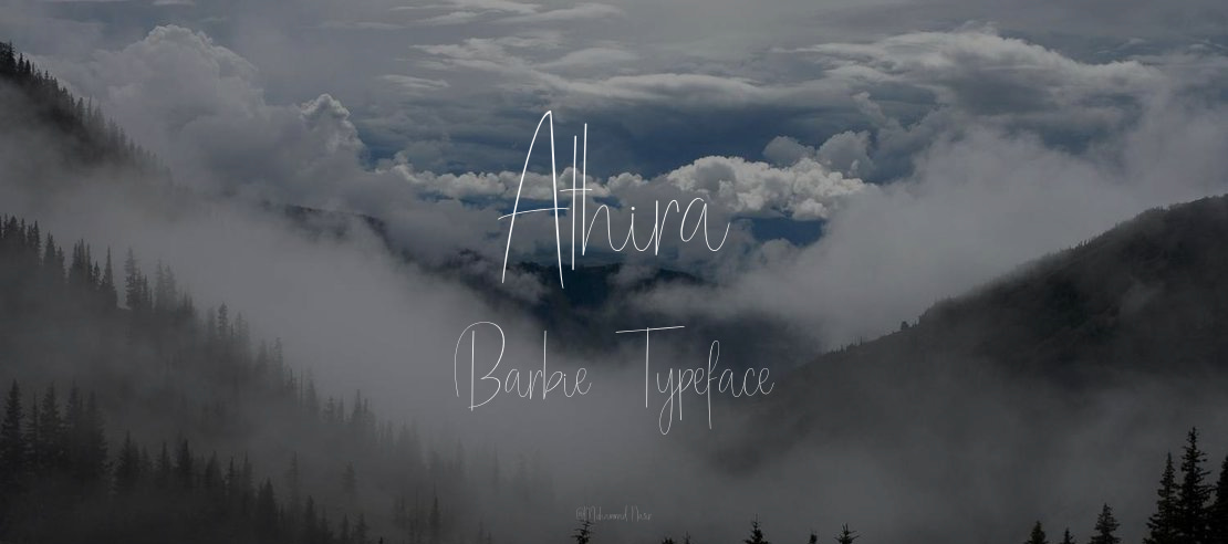 Athira Barbie Font