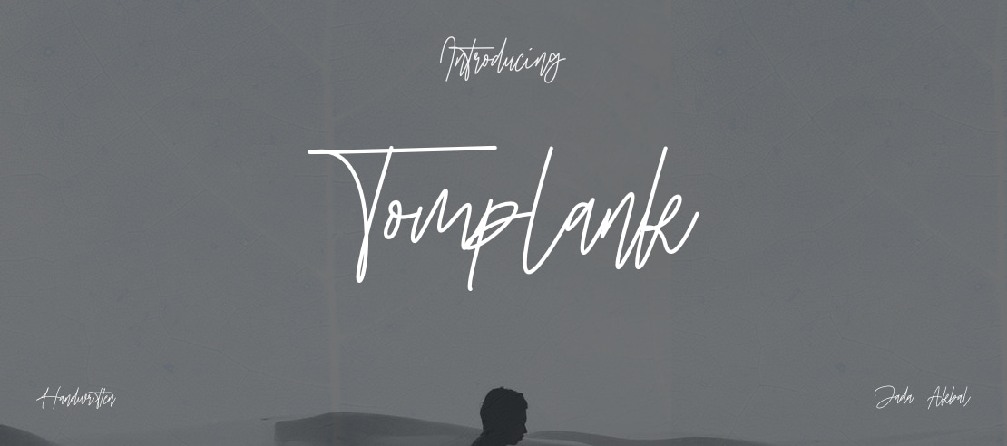 Tomplank Font