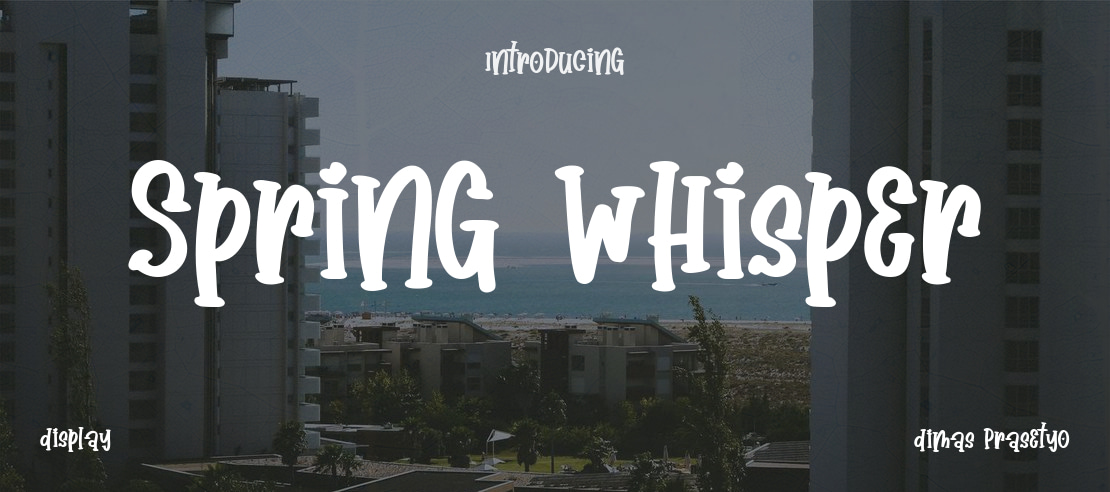 Spring Whisper Font