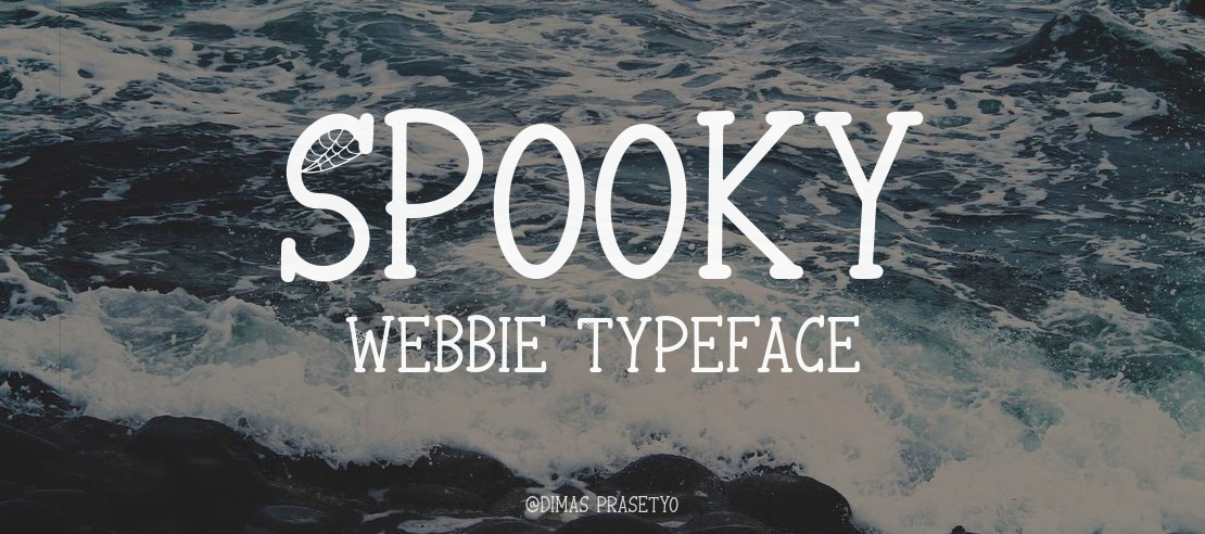 Spooky Webbie Font