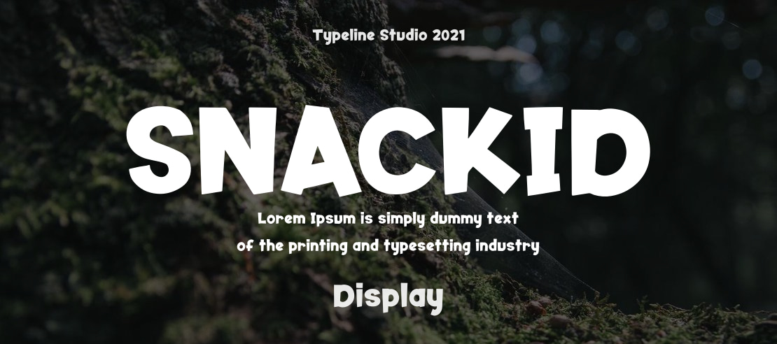 SNACKID Font