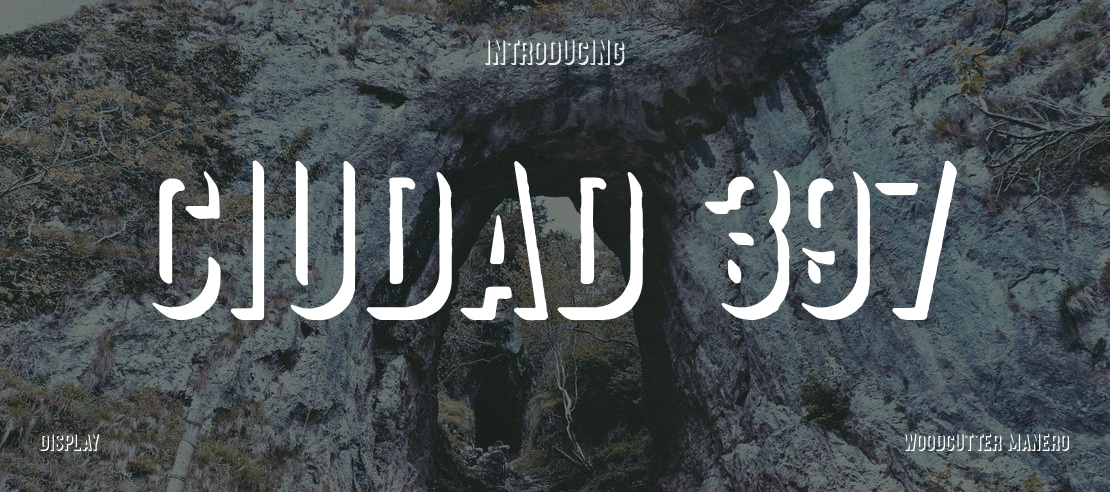 Ciudad 397 Font