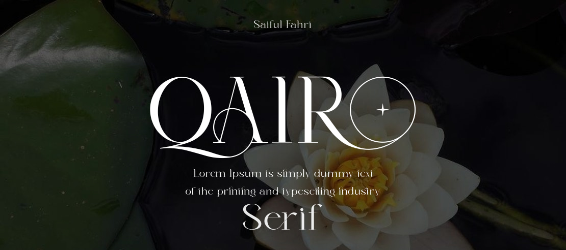 QAIRO Font
