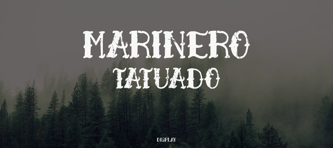 Marinero Tatuado Font