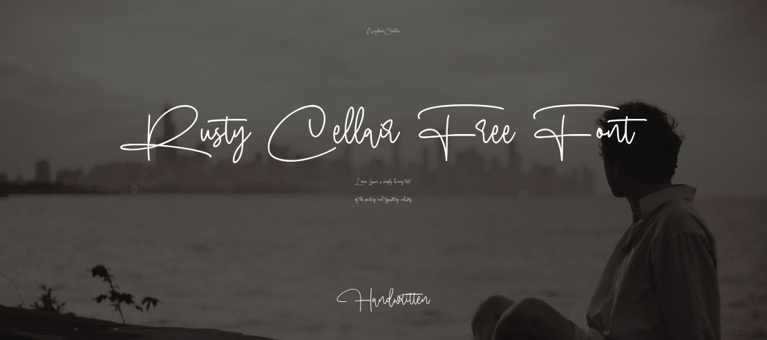 Rusty Cellair Free Font