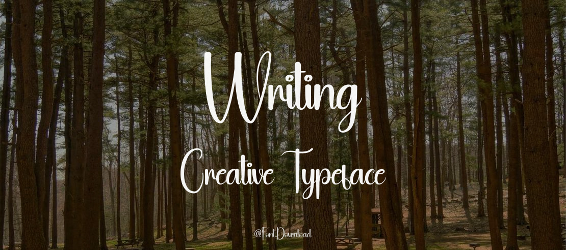 Writing Creative Font