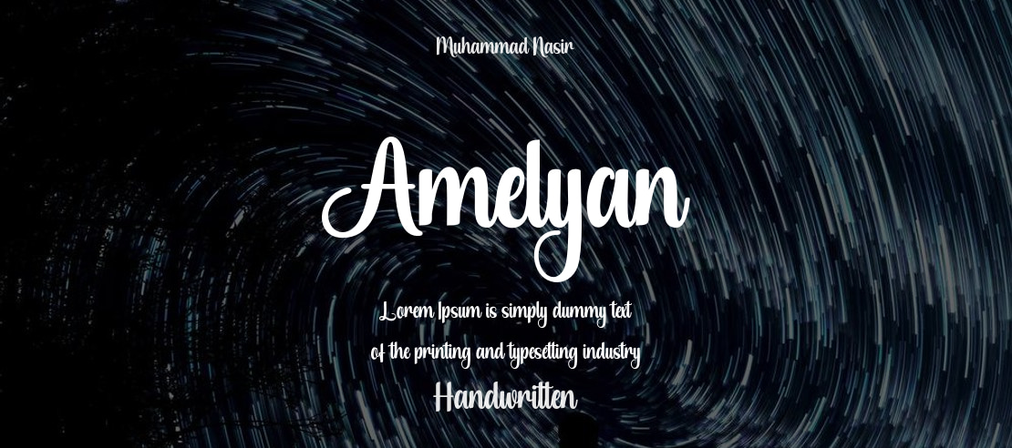 Amelyan Font