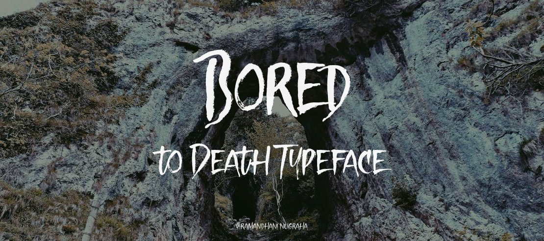Bored to Death Font