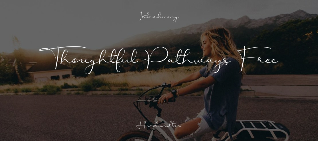 Thoughtful Pathways Free Font