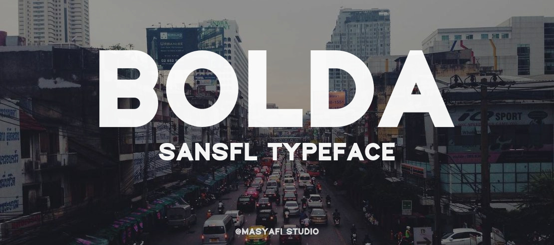 Bolda SansFL Font