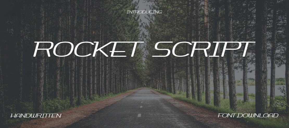 Rocket Script Font