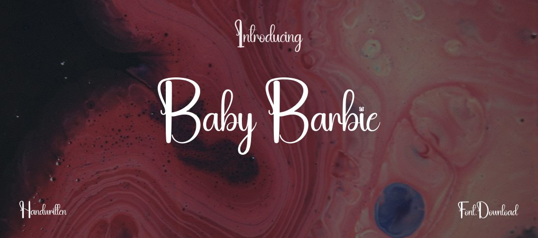 Baby Barbie Font