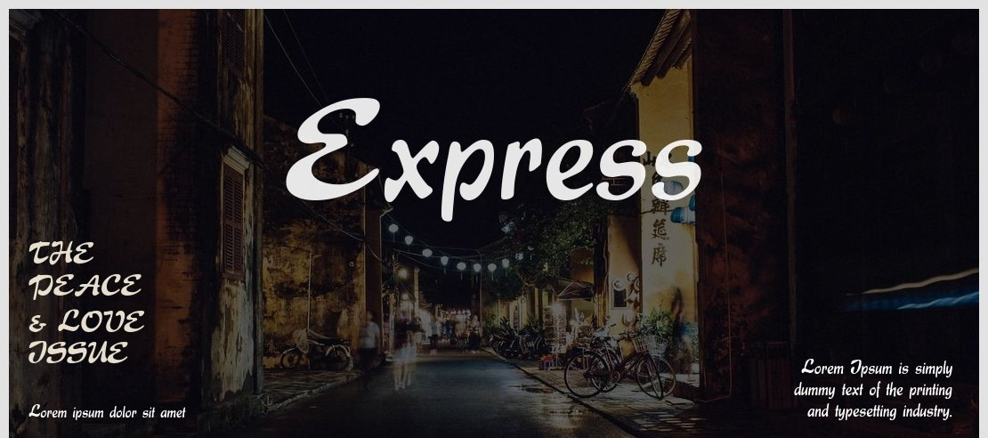 Express Font