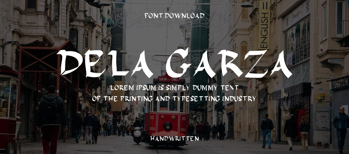 Dela Garza Font