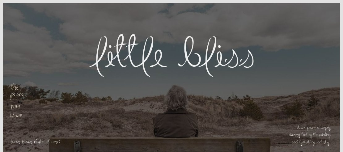 Little Bliss Font Family