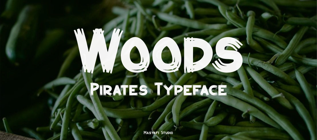 Woods Pirates Font