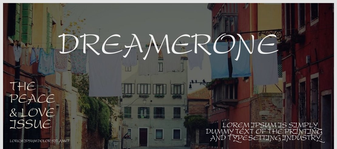 DreamerOne Font Family