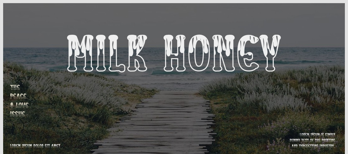 Milk Honey Font