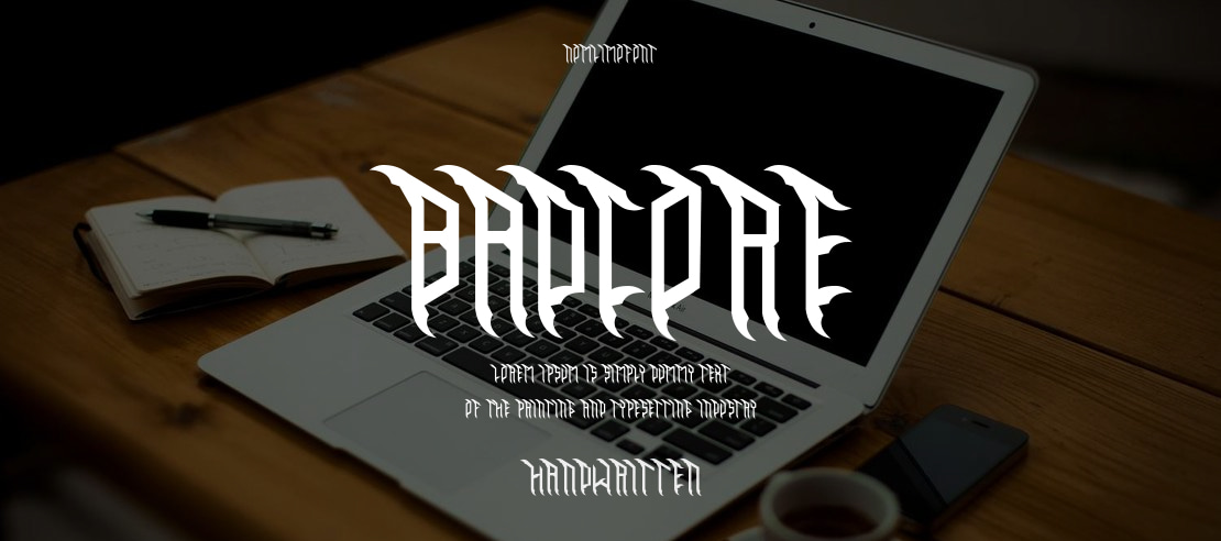 Badcore Font