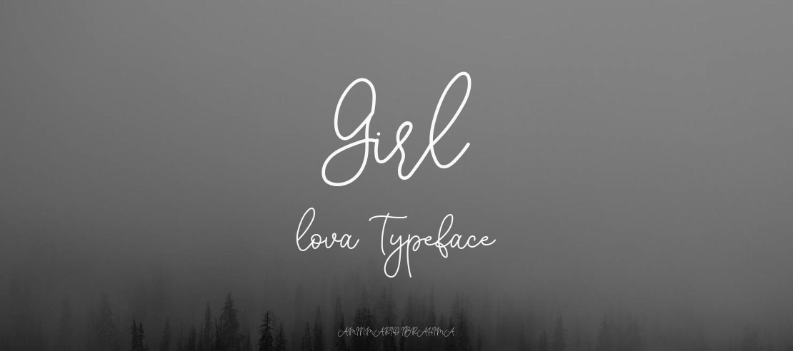 Girl lova Font