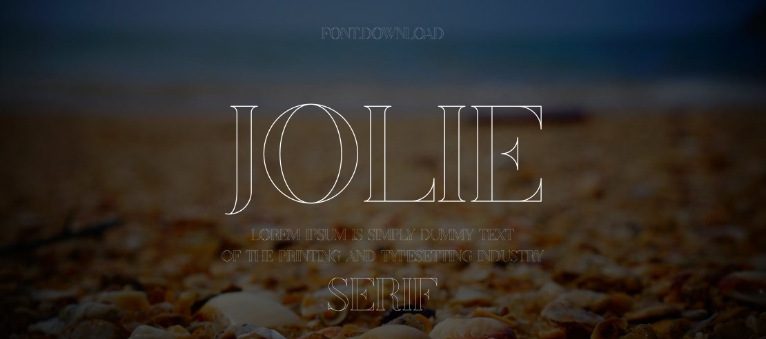 Jolie Font