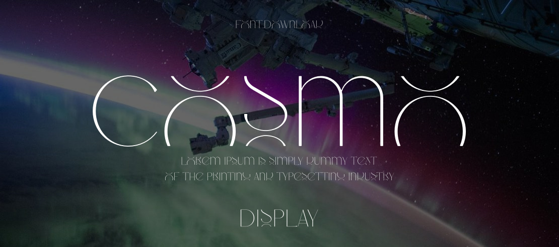 Cosmo Font