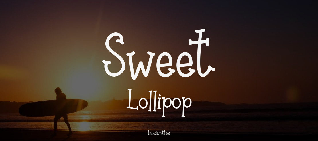 Sweet Lollipop Font