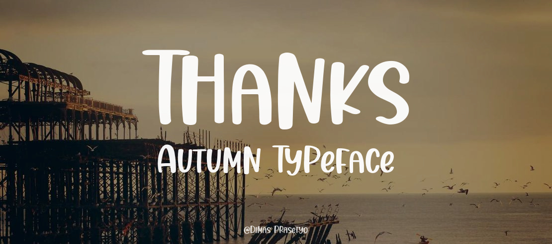 Thanks Autumn Font